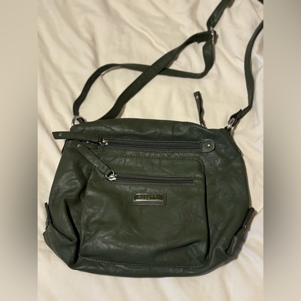 Olive Forrest Green Rosetti shoulder bag